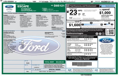 2017 Ford Escape SE