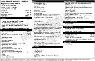 2007 Chevrolet Silverado 2500 HD Work Truck