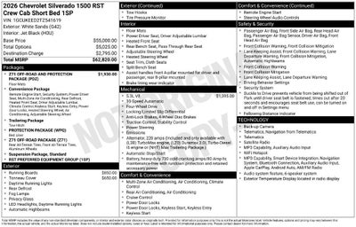 2026 Chevrolet Silverado 1500 RST