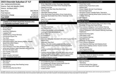 2023 Chevrolet Suburban LT