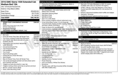 2016 GMC Sierra 1500 BASE