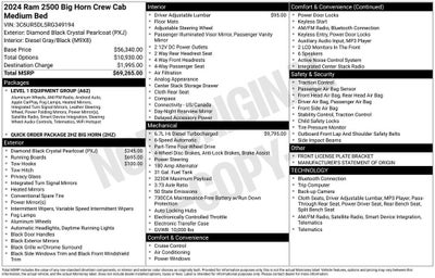 2024 RAM 2500 Big Horn