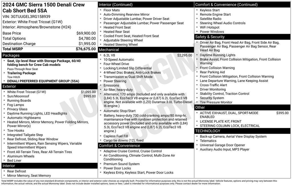 2024 GMC Sierra 1500 Denali