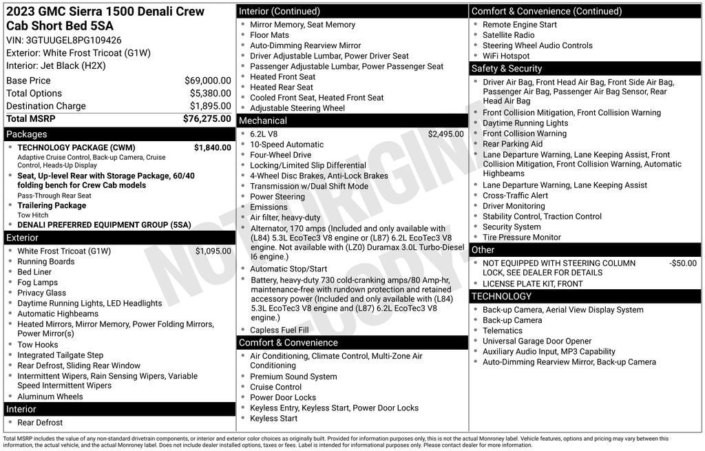 2023 GMC Sierra 1500 Denali